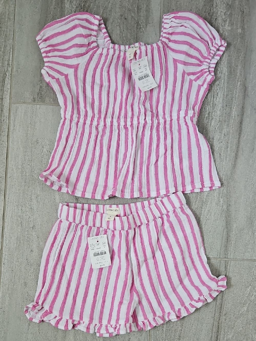 Crewcuts Top & Bottom Set Nwt